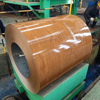 Dobra cena Kolorowe powlekane stalowe płytki metalowe przedmalowane W ciepłym zanurzeniu Płytki stalowe powlekane cynkiem W cewkach w Internecie