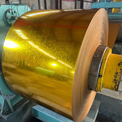 سعر جيد ورقة فولاذية مطلية مسبقًا من الجلفالوم بسمك 0.12 مم - 2 مم ملف PPGI PPGL مطلي بلونين لمواد البناء الانترنت