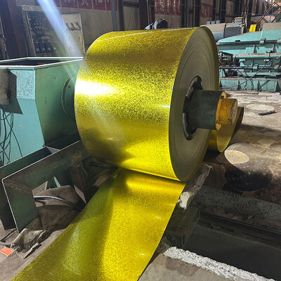 Bom preço Folha de aço galvanizada pre-pintada laminada a quente bobina PPGI folha de aço revestida a cores em bobina on-line