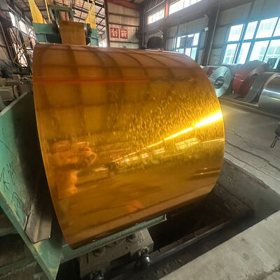 Guter Preis PPGI/PPGL Farbbeschichtete Stahlspule Fabrik Vormalte Stahlspule Z81~Z120 Online