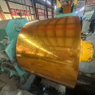 Buen precio Bobinas de acero PPGL con recubrimiento de zinc y color de 0,12-6,0 mm para láminas de techo en línea