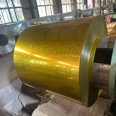 Buen precio Bobinas de acero PPGL con recubrimiento de color de poliéster EN10147 / EN10142 ASTM A653 en línea