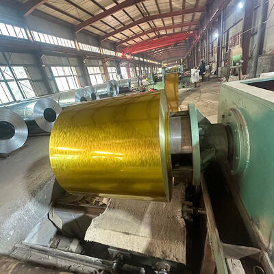 Harga bagus Kumparan PPGI Dilapisi Warna Kustom 0.5mm*1220mm Untuk Dinding & Atap Gudang on line