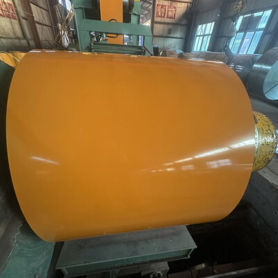 Good price 600mm-1500mm Color Coated Steel Coil JIS G3303 GB/T 12754-1991 online